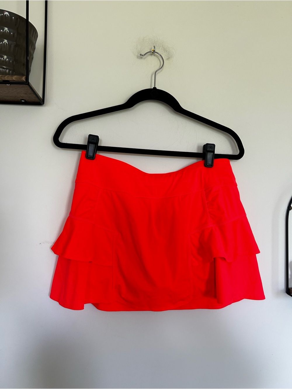Athleta Neon Pink Mini Skort Skirt Size Small